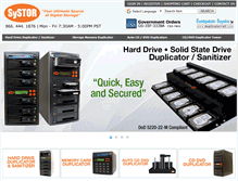Tablet Screenshot of esystor.com